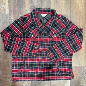 Christopher & Banks plaid jacket